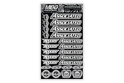 Associated/Reedy Design Pre-Cut Stickers by MM (6 Color Options, Larger A5 size)