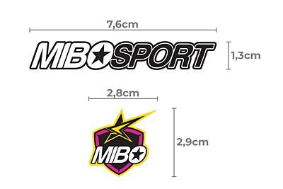 MIBO Pre-Cut Stickers by MM
