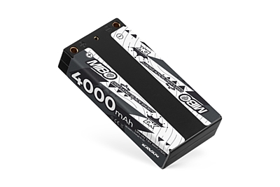 MIBO Drift King Black Shorty 4000mAh 7.6V 2S 130C/260C HV LiPo (4mm, 147g)