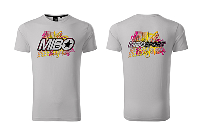 MIBOSPORT Team T-Shirt Premium (Silver Gray)