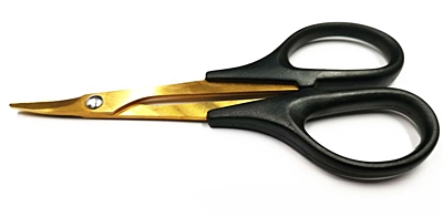 MR33 Gold Body Curved Scissor