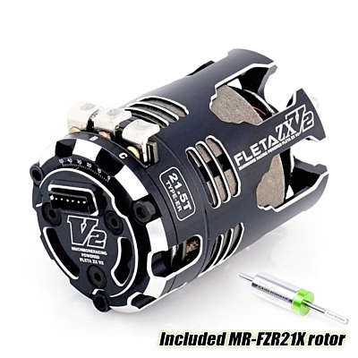 Muchmore FLETA ZX V2 21.5T ER Spec Brushless Motor w/21X Rotor