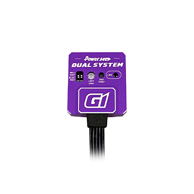 Power HD Aluminum G1 High Stability Gyro for Drift Car (Full Purple)