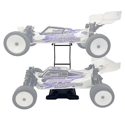 RC Maker 3D Pro Carbon Car Stacker for 1/10th Offroad, 1/10th & 1/8th GP Onroad & No Prep