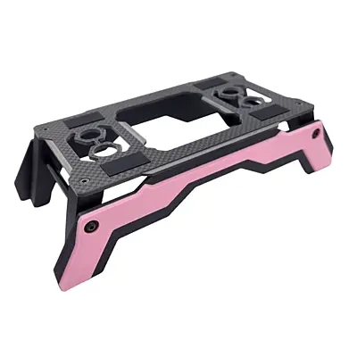 RC Maker 3D Pro Carbon Car Stand for 1/10th Offroad & No Prep (Pink)