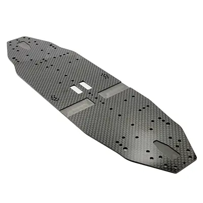 RC Maker SlimFlex 2.2mm HARD Carbon Chassis for Awesomatix A800R