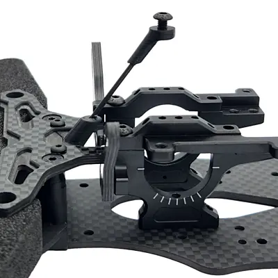 RC Maker 3D Pro Hood Stiffener for GeoCarbon Bumper Mount for Yokomo MS1.0