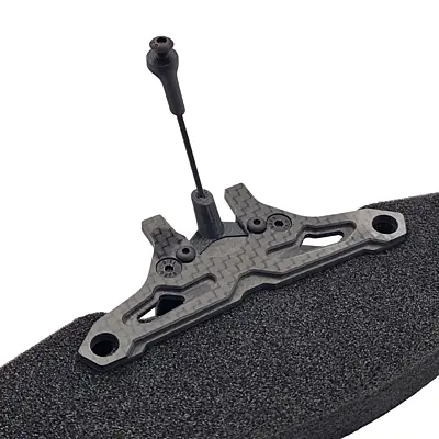 RC Maker 3D Pro Hood Stiffener for GeoCarbon Bumper Mount for Yokomo MS1.0