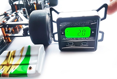 RC Maker Digital Camber & Toe Gauge for 1/10th Onroad TC & F1