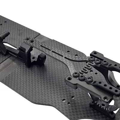 RC Maker SlimFlex 2.0mm Carbon Topdeck "TYPE 2" for Yokomo MS1.0