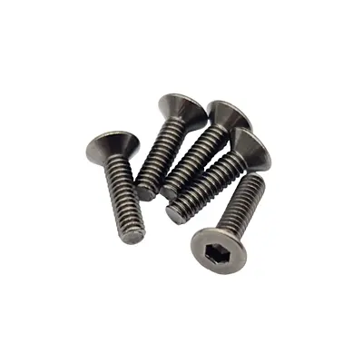 RC Maker 9012 - M2 x 8 Flat Head Screws (5pcs)