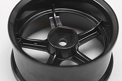 Racing Performer Drift Wheel 6 spoke 02 (8mm Offset·Black·2pcs)