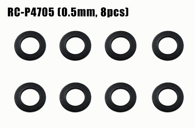 Reve D POM 4mm × 7mm Spacer (0.5mm thickness, 8pcs)