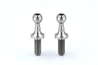 Reve D SPM Titanium Rod End Ball Long Neck (Diameter 4.3mm, Screw Length 6.0mm, 2pcs) 