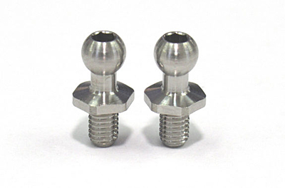 Reve D SPM Titanium Rod End Ball S (Diameter 4.3mm, Screw Length 4.5mm, 2pcs) 