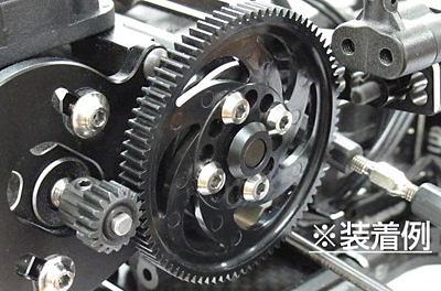 Reve D Super Precision Machine Cut Titanium Spur Gear Screw (4pcs)