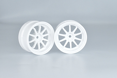 Reve D Competition Drift Wheel "VR10" White (Offset 6mm, 2pcs)