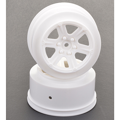 Schumacher Short Course Wheel - White +3mm Offset (2pcs)
