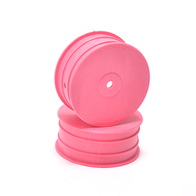 Schumacher Wheel; Hex Front - 4WD - Pink (2pcs)