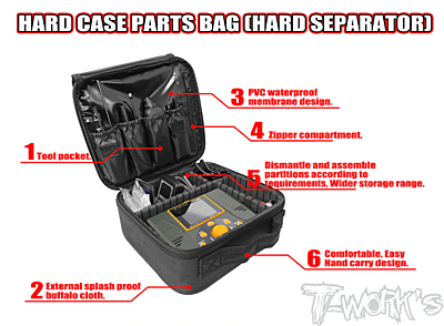 T-Work's Hard Case Parts Bag (Hard Separator)