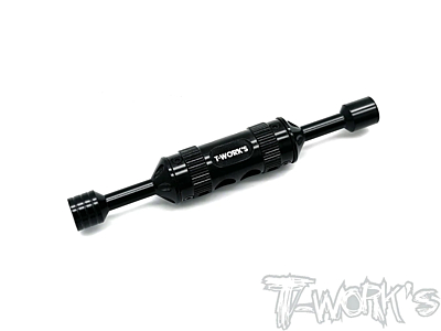 T-Work's Hard Coated 2-Way Turnbuckle Ball-End Mounting Tool for Mugen MTC2