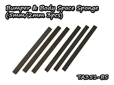 Vigor Bumper Body Space Sponge 5mm/2mm( (6pcs)