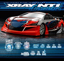 XRAY NT1'24 - 1/10 Nitro On-Road Car