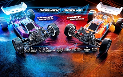 XRAY XB4C'25 - Carpet Edition - 4WD 1/10 Electric Off-Road Car
