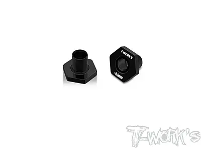 T-Work's 6mm Bearing Wheel Hub Axle +0.5mm Xray X4'23 (2pcs)