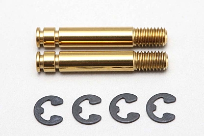 Yokomo MS1.0 Titanium Coated Shock Shaft (2pcs)