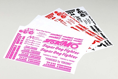 Yokomo Super Dog Fighter Decal (Pink)
