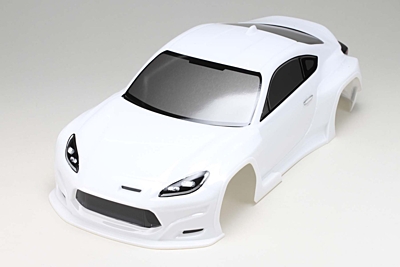 Yokomo PANDEM GR86 Painted/Pre-Cut Body for Drifting (White)